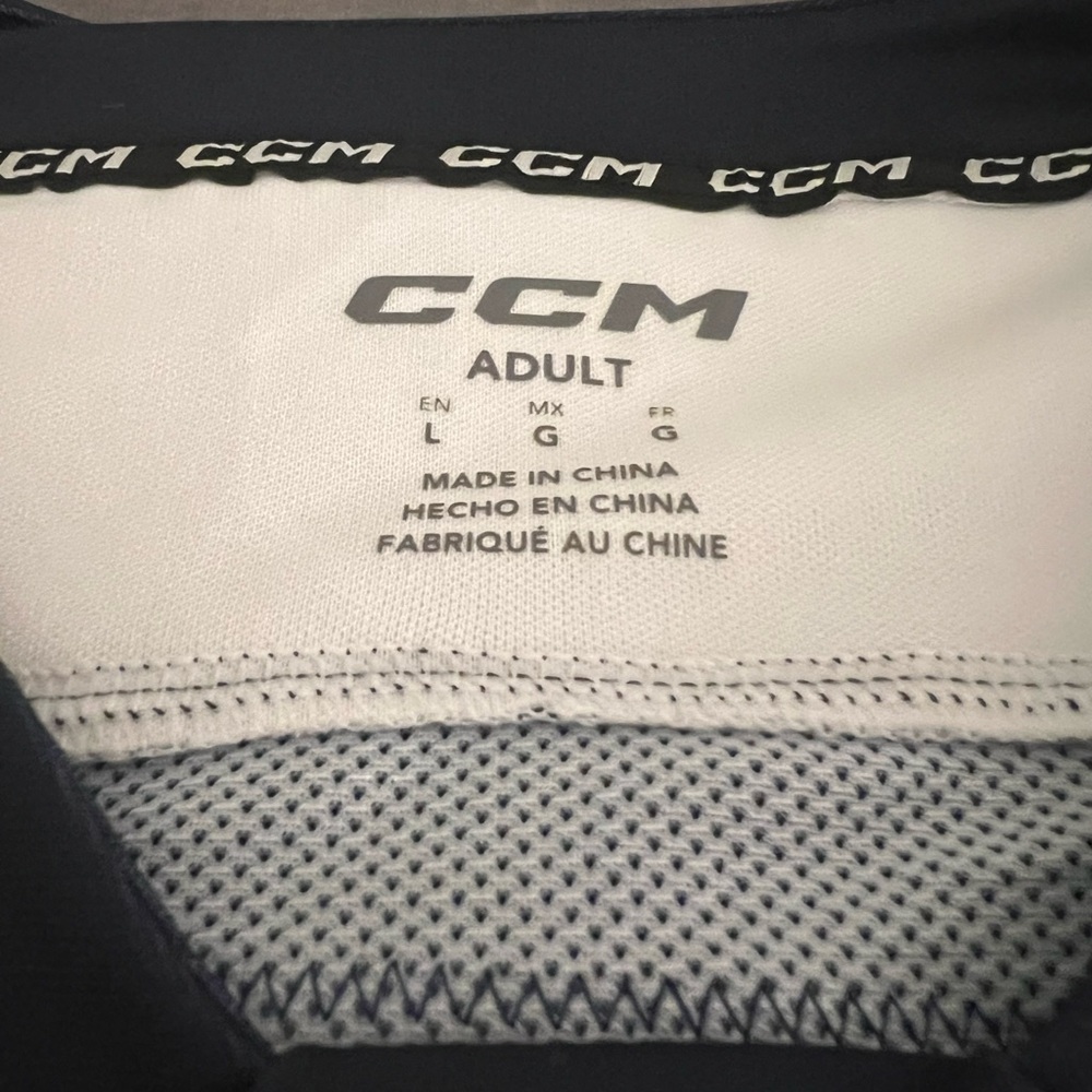 CCM FreeStyle Gold & Blue Hockey Jersey - Picture 5 of 9
